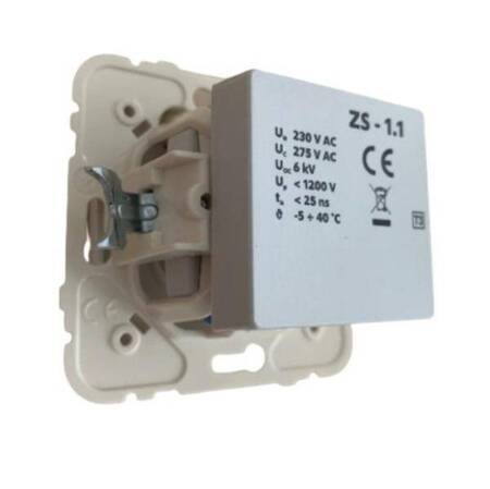 EFAPEL LOGUS90 SINGLE SOCKET WITH GROUND 21111