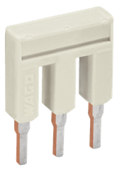 Wago mostek 3 - torowym z izolacją  jasnoszary 2002-403 1szt