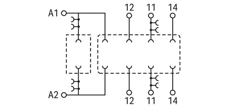 221-412 WAGO Borna de conexión COMPACT 100 piezas