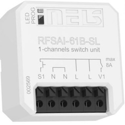 iNELS RF Aktor przełączający RFSAI-61B-SL