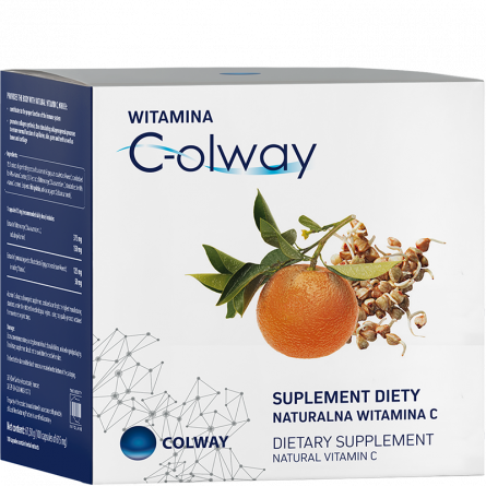 Colway Witamina C z Kolagenem 30 saszetek