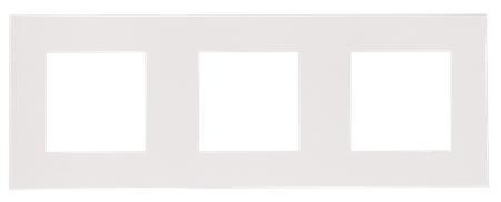 Efapel Quadro45 ramka 3-krotna biały mat 45930 tbm