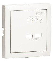 Efapel Aquarella element centralny do selektora stereo aluminium 90705 tal