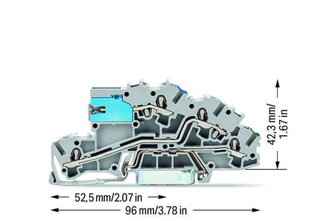 221-412 WAGO COMPACT-Verbindungsklemme 100 Stück