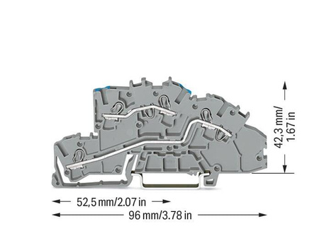 221-412 WAGO COMPACT-Verbindungsklemme 100 Stück