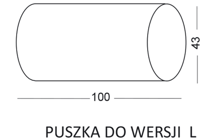 Elkim lampa schodowa LESEL 001L 100101102