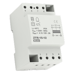 Elko EP transformator dzwonkowy ztr-15-12 (zamiennik za ztr-10)